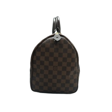 Load image into Gallery viewer, Louis Vuitton Speedy 35 Damier Ebene Canvas Tote Bag Brown
