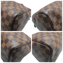 Load image into Gallery viewer, LOUIS VUITTON Speedy 30 Damier Ebene Canvas Tote Bag Brown
