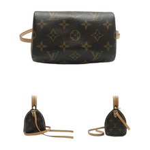 Load image into Gallery viewer, Louis Vuitton Speedy Nano Monogram Canvas Satchel Bag Brown
