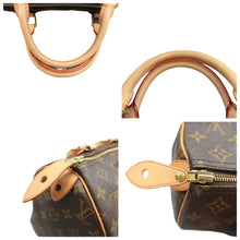 Load image into Gallery viewer, LOUIS VUITTON Speedy 30 Monogram Canvas Tote Bag Brown
