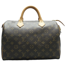 Load image into Gallery viewer, Louis Vuitton Speedy 30 Monogram Canvas Tote Bag Brown
