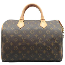 Load image into Gallery viewer, LOUIS VUITTON Speedy 30 Monogram Canvas Tote Bag Brown
