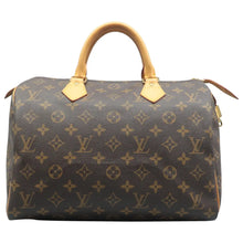 Load image into Gallery viewer, Louis Vuitton Speedy 30 Monogram Canvas Tote Bag Brown
