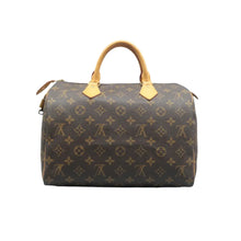 Load image into Gallery viewer, Louis Vuitton Speedy 30 Monogram Canvas Tote Bag Brown
