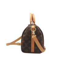 Load image into Gallery viewer, Louis Vuitton Speedy 25 Bandouliere Monogram Canvas Satchel Bag Brown
