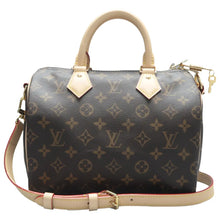 Load image into Gallery viewer, Louis Vuitton Speedy 25 Monogram Canvas Satchel Bag Brown
