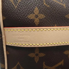 Load image into Gallery viewer, Louis Vuitton Speedy 25 Monogram Canvas Satchel Bag Brown
