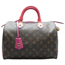 Load image into Gallery viewer, Louis Vuitton Speedy 30  Monogram Canvas Tote Bag Brown
