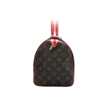 Load image into Gallery viewer, Louis Vuitton Speedy 30  Monogram Canvas Tote Bag Brown
