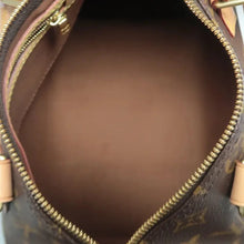 Load image into Gallery viewer, Louis Vuitton Speedy 25 Monogram Canvas Satchel Bag Brown
