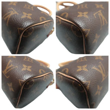 Load image into Gallery viewer, Louis Vuitton Speedy Nano Monogram Canvas Satchel Bag Brown
