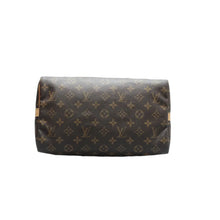Load image into Gallery viewer, Louis Vuitton Speedy 30 Bandouliere World Tour Monogram Canvas Tote Bag Brown
