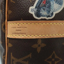 Load image into Gallery viewer, Louis Vuitton Speedy 30 Bandouliere World Tour Monogram Canvas Tote Bag Brown
