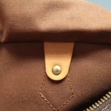Load image into Gallery viewer, Louis Vuitton Speedy 30 Bandouliere World Tour Monogram Canvas Tote Bag Brown
