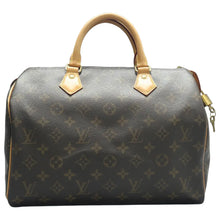 Load image into Gallery viewer, Louis Vuitton Speedy 30 Monogram Canvas Tote Bag Brown
