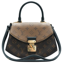 Load image into Gallery viewer, Louis Vuitton Tilsitt Monogram Canvas Satchel Bag Brown
