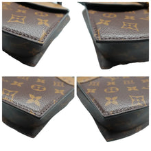 Load image into Gallery viewer, Louis Vuitton Tilsitt Monogram Canvas Satchel Bag Brown
