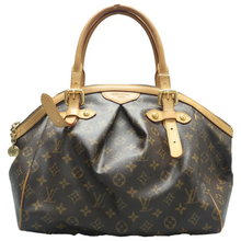 Load image into Gallery viewer, Louis Vuitton Tivoli MM Monogram Canvas Tote Bag Brown
