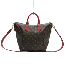 Load image into Gallery viewer, Louis Vuitton Tournelle Monogram Canvas Satchel Bag Brown
