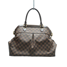 Load image into Gallery viewer, LOUIS VUITTON Trevi Damier Ebene Canvas Satchel Bag Brown
