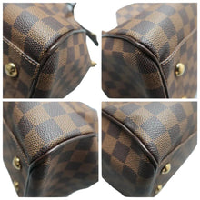 Load image into Gallery viewer, LOUIS VUITTON Trevi Damier Ebene Canvas Satchel Bag Brown
