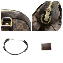 Load image into Gallery viewer, LOUIS VUITTON Trevi Damier Ebene Canvas Satchel Bag Brown
