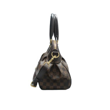 Load image into Gallery viewer, LOUIS VUITTON Trevi Damier Ebene Canvas Satchel Bag Brown
