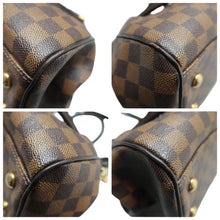 Load image into Gallery viewer, LOUIS VUITTON Trevi Damier Ebene Canvas Satchel Bag Brown
