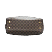 Load image into Gallery viewer, LOUIS VUITTON Trevi Damier Ebene Canvas Satchel Bag Brown
