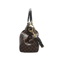 Load image into Gallery viewer, LOUIS VUITTON Trevi Damier Ebene Canvas Satchel Bag Brown
