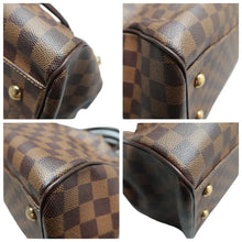 Load image into Gallery viewer, LOUIS VUITTON Trevi Damier Ebene Canvas Satchel Bag Brown
