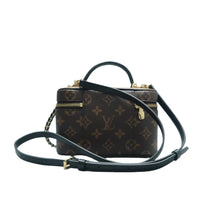 Load image into Gallery viewer, Louis Vuitton Vanity Monogram Canvas Satchel Bag Brown
