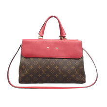 Load image into Gallery viewer, LOUIS VUITTON Venus Monogram Canvas Satchel Bag Brown
