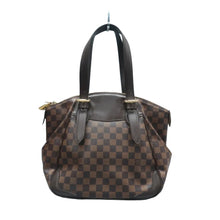 Load image into Gallery viewer, Louis Vuitton Verona Damier Ebene Canvas Shoulder Bag Brown
