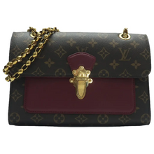 Load image into Gallery viewer, Louis Vuitton Victoire Monogram Canvas Shoulder Bag Brown
