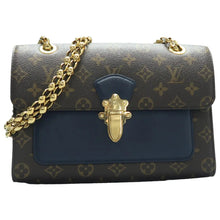 Load image into Gallery viewer, Louis Vuitton Victoire Monogram Canvas Crossbody Bag Blue
