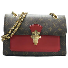 Load image into Gallery viewer, Louis Vuitton Victoire Monogram Canvas Shoulder Bag Brown
