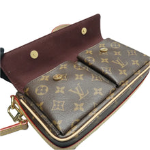 Load image into Gallery viewer, Louis Vuitton Viva cite Monogram Canvas Shoulder Bag Brown
