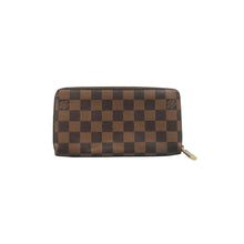 Load image into Gallery viewer, LOUIS VUITTON Zippy Damier Ebene Canvas Wallet Brown
