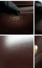 Load image into Gallery viewer, Chanel Leather Shoulder Bag Burgundy
