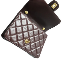 Load image into Gallery viewer, Chanel Leather Shoulder Bag Burgundy
