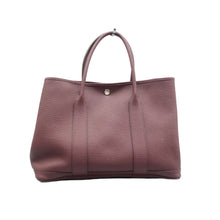 Load image into Gallery viewer, Hermes Garden Party 36 MM Leather Totes Burgundy
