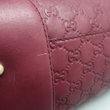 Load image into Gallery viewer, GUCCI Mayfair Leather Tote Bag Burgundy
