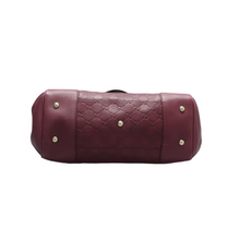 Load image into Gallery viewer, GUCCI Mayfair Leather Tote Bag Burgundy
