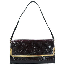 Load image into Gallery viewer, Louis Vuitton Rossmore Monogram Patent Leather Shoulder Bag Burgundy
