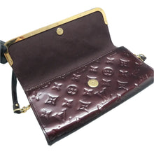 Load image into Gallery viewer, Louis Vuitton Rossmore Monogram Patent Leather Shoulder Bag Burgundy
