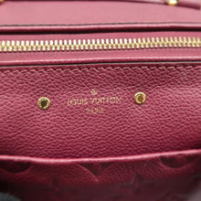 Load image into Gallery viewer, LOUIS VUITTON Speedy 25 Monogram Empreinte leather Satchel Bag Burgundy
