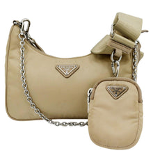 Load image into Gallery viewer, PRADA Re-Edition 2005 Re-Nylon Shoulder Bag Beige
