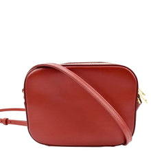 Load image into Gallery viewer, YVES SAINT LAURENT Leather Crossbody Camera Bag Red
