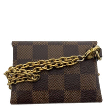 Load image into Gallery viewer, LOUIS VUITTON Kirigami Pochette Damier Ebene Clutch Brown
